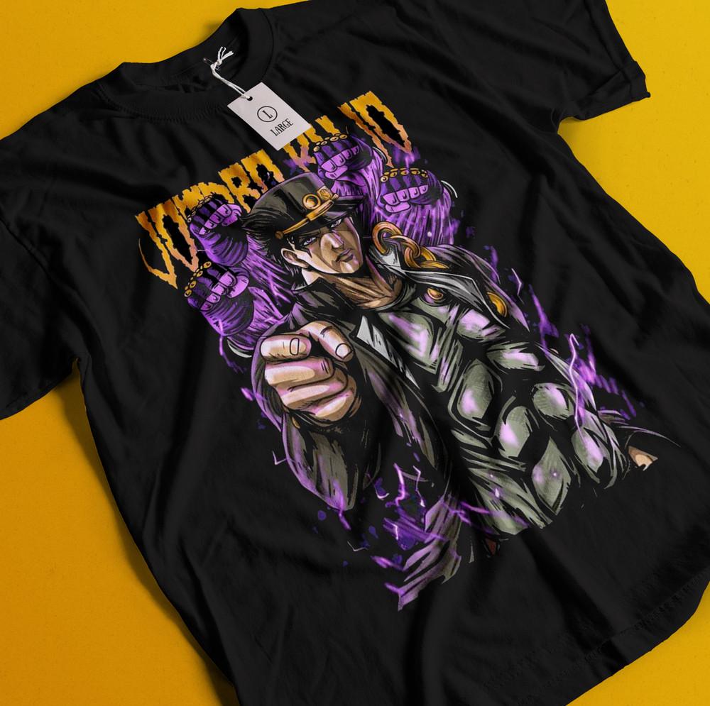 

Футболка Jojo s Bizarre Adventure Футболка Джонатан Джостар Футболка Дио Футболка Джотаро Куджо 4XL