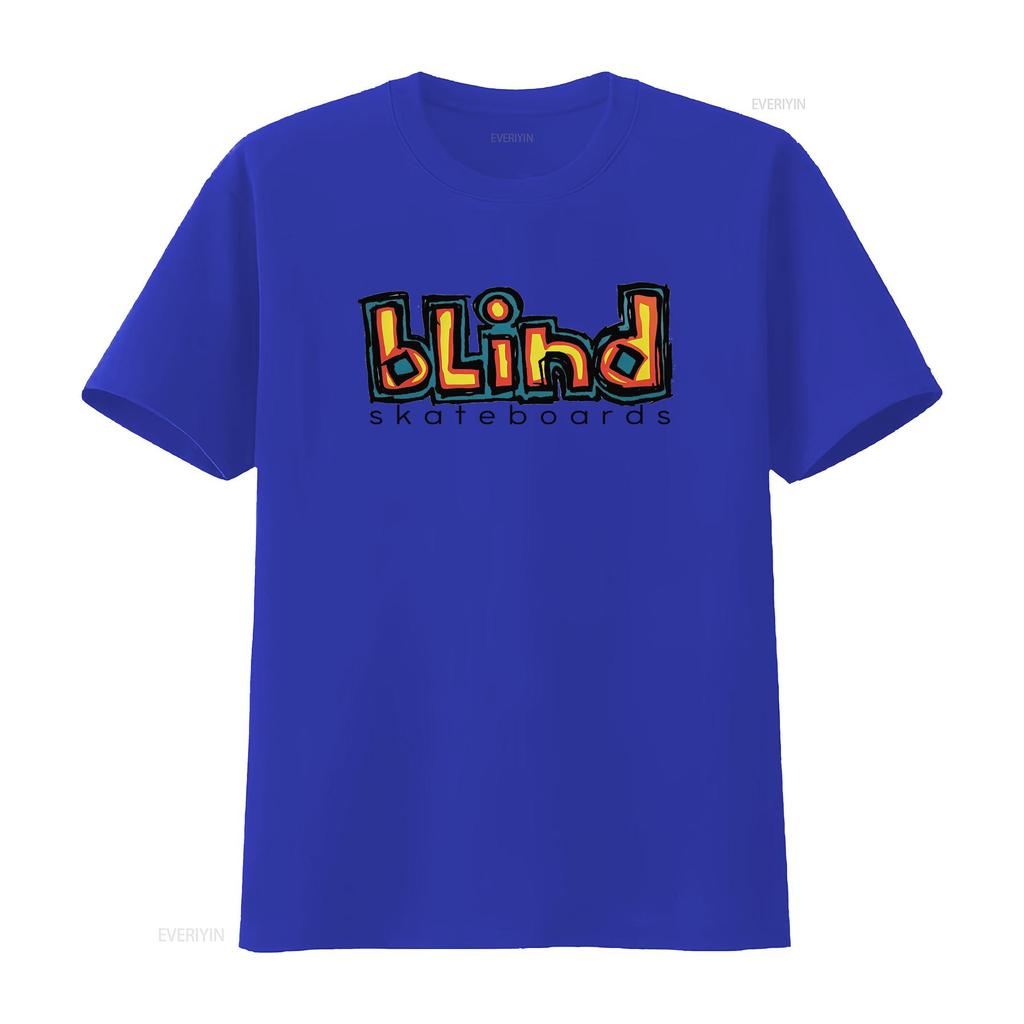 Blind Skateboards Vintage Retro Anni '90 '80 Skateboarding Maglietta per Uomo e Donna vintage Lavata grafica Unisex Traspirante