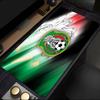 Mexico Football Emblem mouse pad, rubber base, esports desk mat, mouse pad for gamers and office use, gaming desk , easy to clean mat