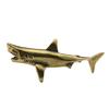 Detailed Shark Figurine Copper Shark Figurine for Enhancing Homes Aesthetics and Collector Showcases Desk Decoration