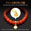 [ARUAURA] Lucky Charm Red Agate Natural Stone Power Stone Bracelet 8mm Prayer Beads Amulet Health Luck Vitality Energy Action Passion Success Protecti