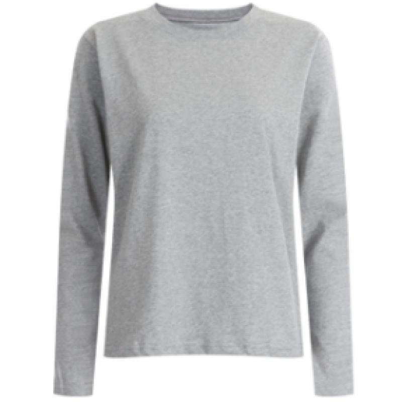 Shop   Women S Solid CoTTon Slim Long Sleeve T ShirT Black Dai wSh 12093