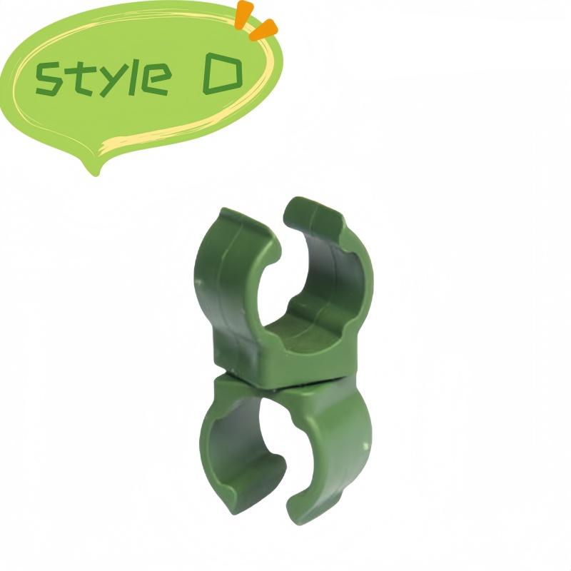 10PCS 8/11/16/20mm Universal Plastic Clips Plant Support Fixed Connector Pillar Gardening Fixed Bracket Climbing Pergola Connect