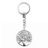 Tree of Life Nature Growth Pendant Antique Bronze Metal Keychain Trendy Gift for Nature Lovers
