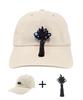 Jangeulang [Set] Beige Basic Ball Cap + Objet