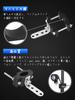 GREEBEAN Handlebar Holder Motorcycle LED Fog Lamp Work Light Bracket