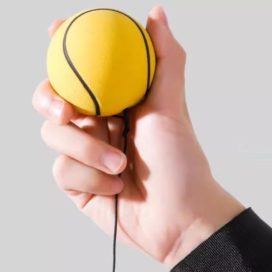 Wrist Rocket Ball with Elastic String Adjustable Strap Elastic Reaction Ball for Agility Training Kids Sports Toy for Boxing Basketball Tennis
