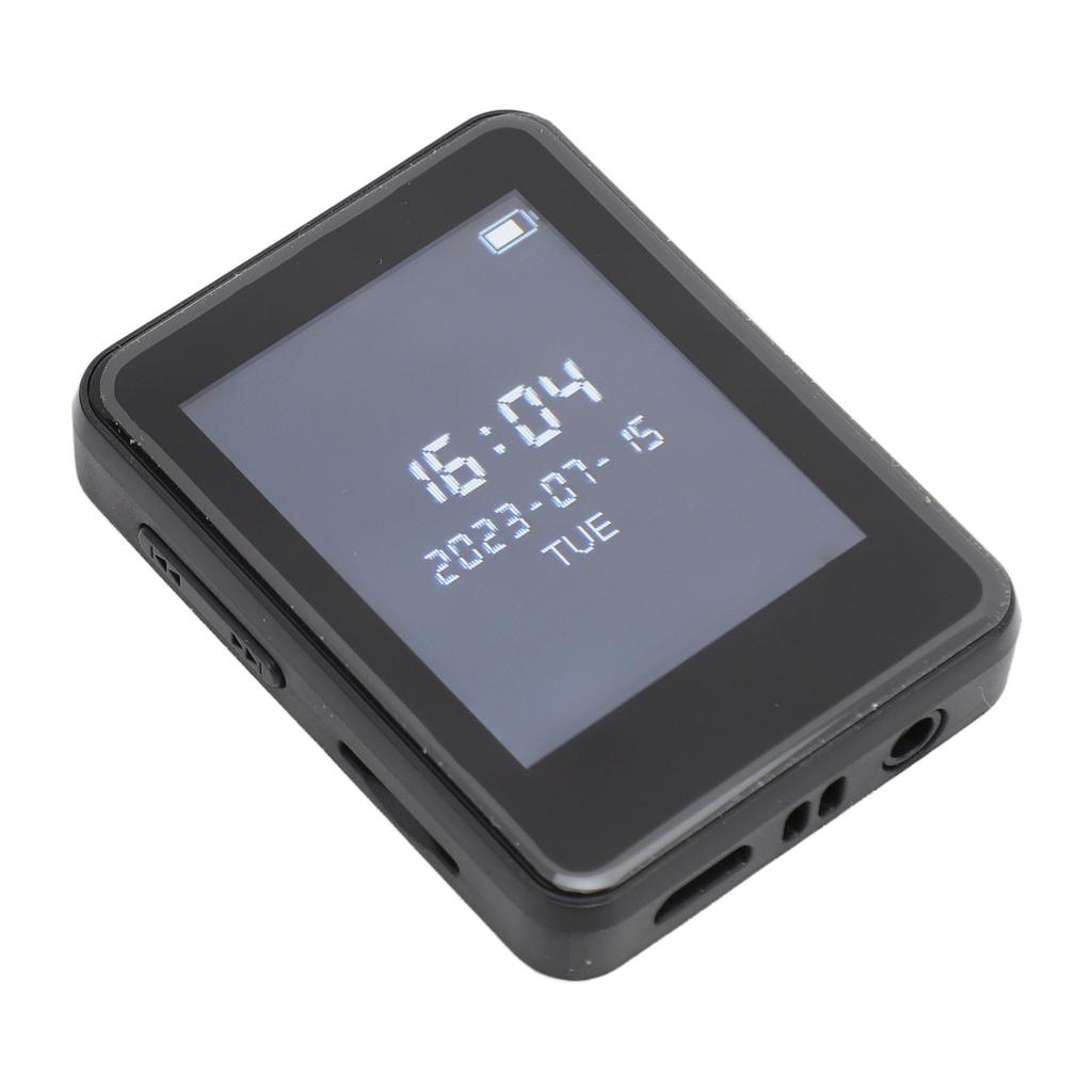 MP3 Player Multifunctional Recording Alarm Clock HD Screen Portable Lossless Sound Music Player