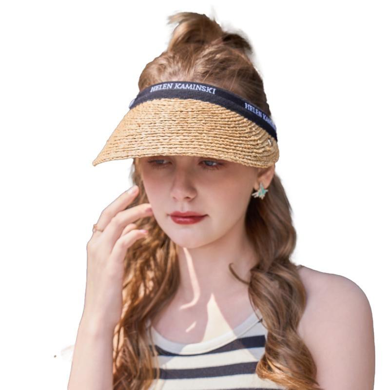 Sunscreen Cap, Empty Top Sun Hat, Spring and Summer UV Protection Headband Splicing Face Cover Sun Hat