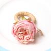 Rose Serviette Buckles Holder For Wedding Table Sweet Decoration Towel Holder