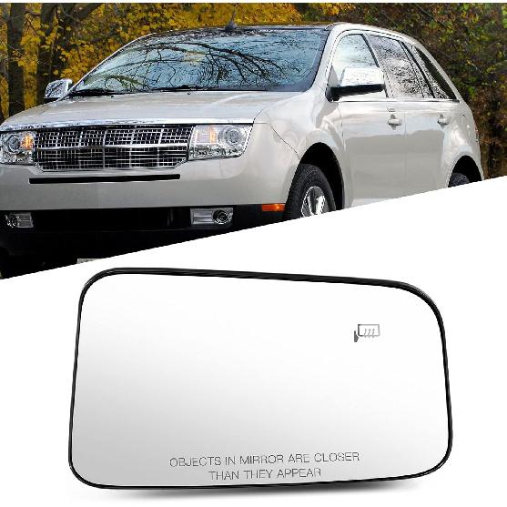 Towing Mirror Glass Fitss 1999-2018 For Chevy Silverado For GMC Sierra 1988-1998 For Chevy/For GMC C1500/K1500 Non-Heated Right Side Lower onvex