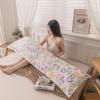 Double Long Pillow Cover with Washed Cotton 1.2M 1.5M 1.8M Couple Extended Envelope Cover (Without Pillow Core)