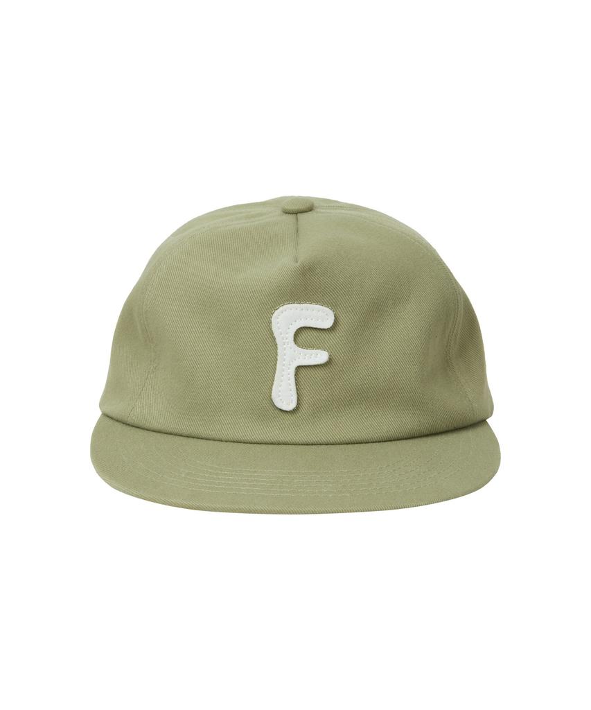 FERNOV F Applique 5-Panel Cap Green
