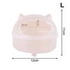 Small Pet Transparent Bathroom Litter Splash-Proof Bathroom Spill-Proof Removable Large Capacity Reusable Bathtub Pet Supplies