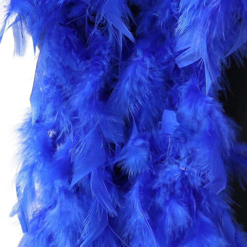 Fluffy Feather Boa Turkey Feather Apparel Fabric Multipurpose Feather Scarf  Party Decor