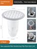Floor Drain Odor Preventer Toilet Sewer Pipe Strainer Drain Neutral Anti-Odor Cover Sealed Inner Core Handy Gadget