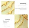 18K Gold-Plated Titanium Steel Clavicle Necklace - Trendy European & American Style Jewelry for Women