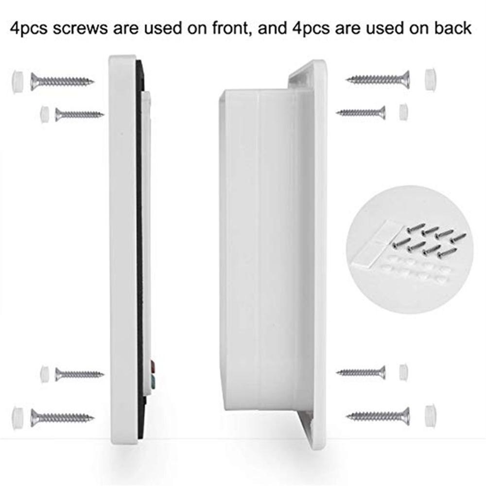 Cat and Dog Flag Door , 4 Way Locking Cat Flap Door for Interior Exterior Doors, Weatherproof Pet Doors for Cats & Doggie , Suitable for Window & Wall