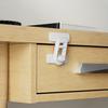 4pcs Safety Locks, Easy Installation of Refrigerator Freezer Door Locks, No Need for Drilling, Suitable for Cabinets and Drawers