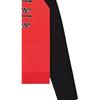 WE11DONE Fw22 Color Block Casual Pullover Sweatshirt Unisex Sweatshirt Red WD-TS1-22-860-U-RD