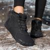 Neue Fünf-Zehen-Baumwollschuhe Outdoor-Schneestiefel Herren- und Damen-Samt-Warmstiefel Verschleißfest und Rutschfest Winter Verdickte Partnerschuhe