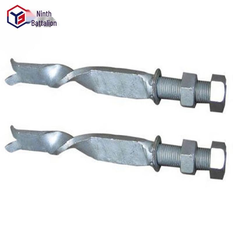 Jiu Ying High-Tensile Galvanized Twist Anchor Rod