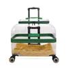 PC Material Pet Suitcase Cat Bag Portable Pet Outdoor Luggage Transparent Dog Aviation Box Small Cart Household Pet Supplies