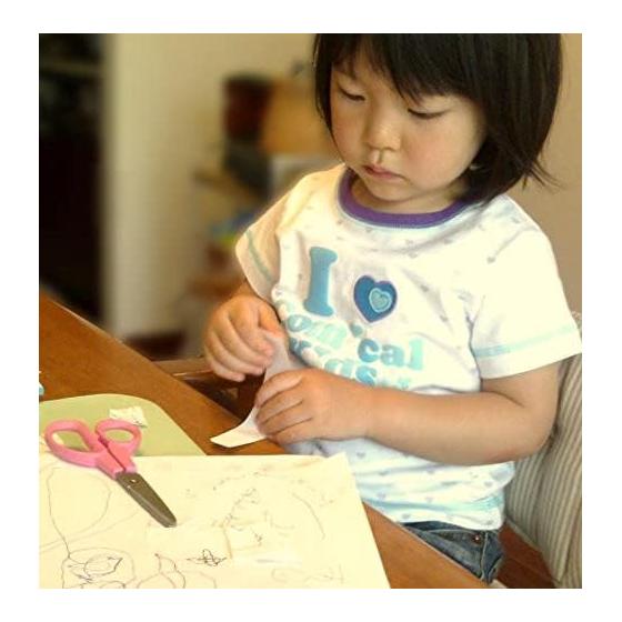 Hasegawa Knives Scissors for Children MIM2 Blue CH-150-BU Total Length: 15 Blade Length: 4.5(cm)