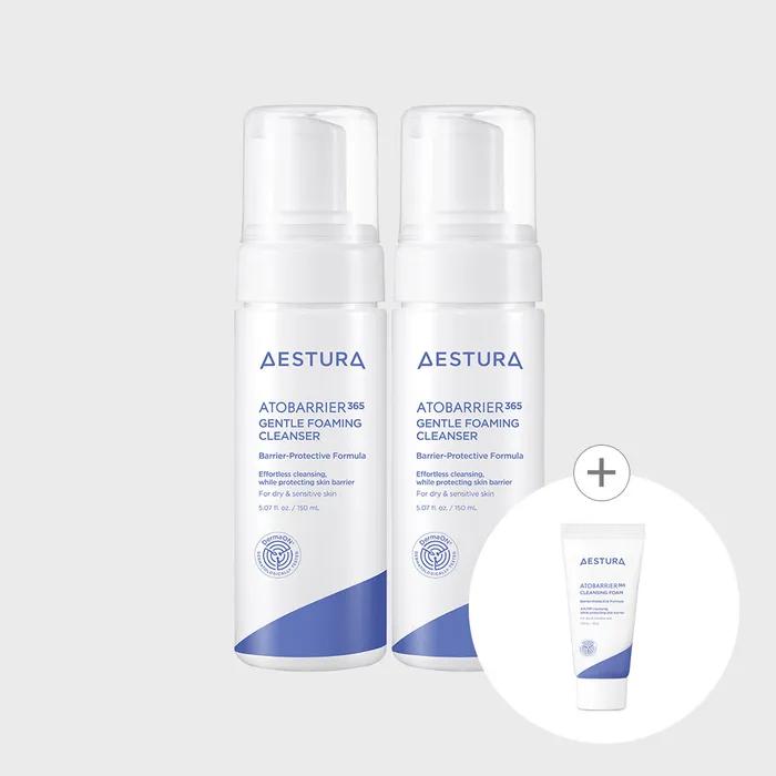 Atobarrier365 Gentle Foaming Cleanser 150ml x 2
