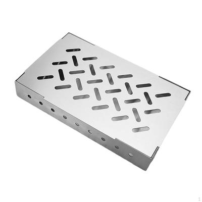 BBQ Smoker Box Barbecue Grilling Accessories Convenient Add Smoke Flavor Stainless Steel