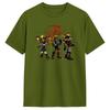 T-shirt Harajuku Spiaggia Jak and Daxter T-shirt Novità Maglietta in Puro Cotone per Unisex Y2K Casual Top a Maniche Corte Magliette