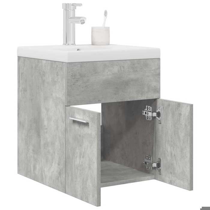 VidaXL Bathroom Vanity Unit with Integrated Basin and Faucet 3324888