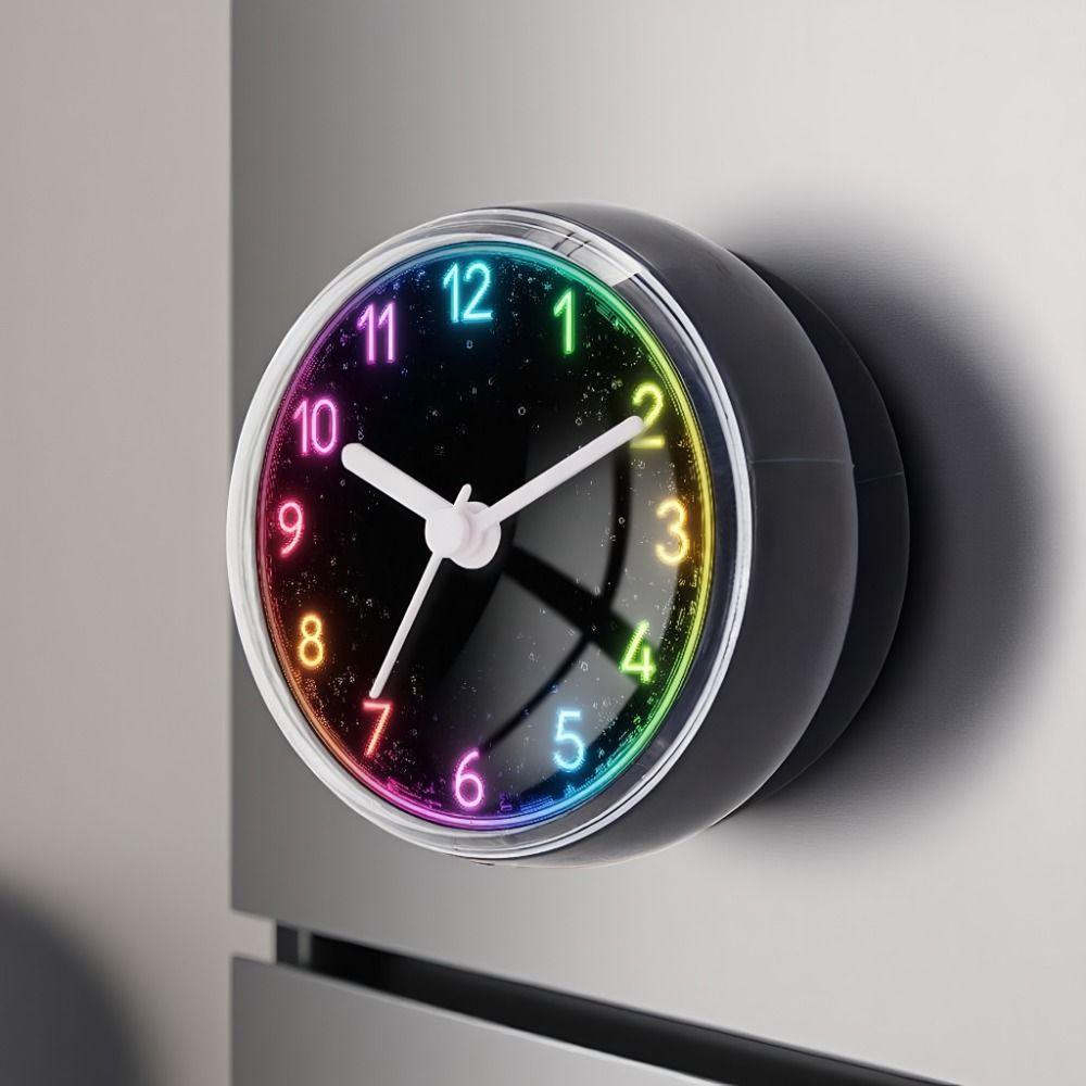 Ergonomic Fitness Pull Rope Bathroom Clock Waterproof Quartz Clock Shower Clock  Bathroom