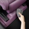 For Xiaomi SU7 2026 Front Row Under Seat Corner Leather Anti-kick Protector Seat Slide Rails Guard Kit Car Accessories