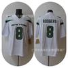 Mens Embroidered NFL New York Jets Football Jersey T-Shirt Cotton Blend Sportswear Rugby Fans