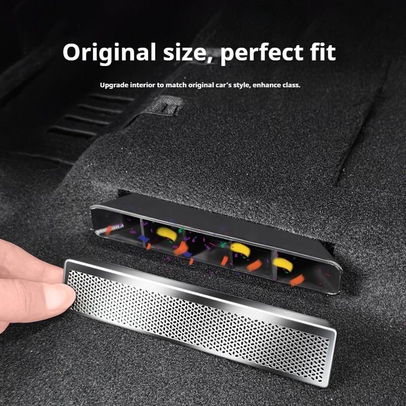 For BYD Ti7 Formula Leopard Titanium 7 Protective Cover for The Air Outlet Under The Seat Rear Air Vent Dust Anti-clogging Cover