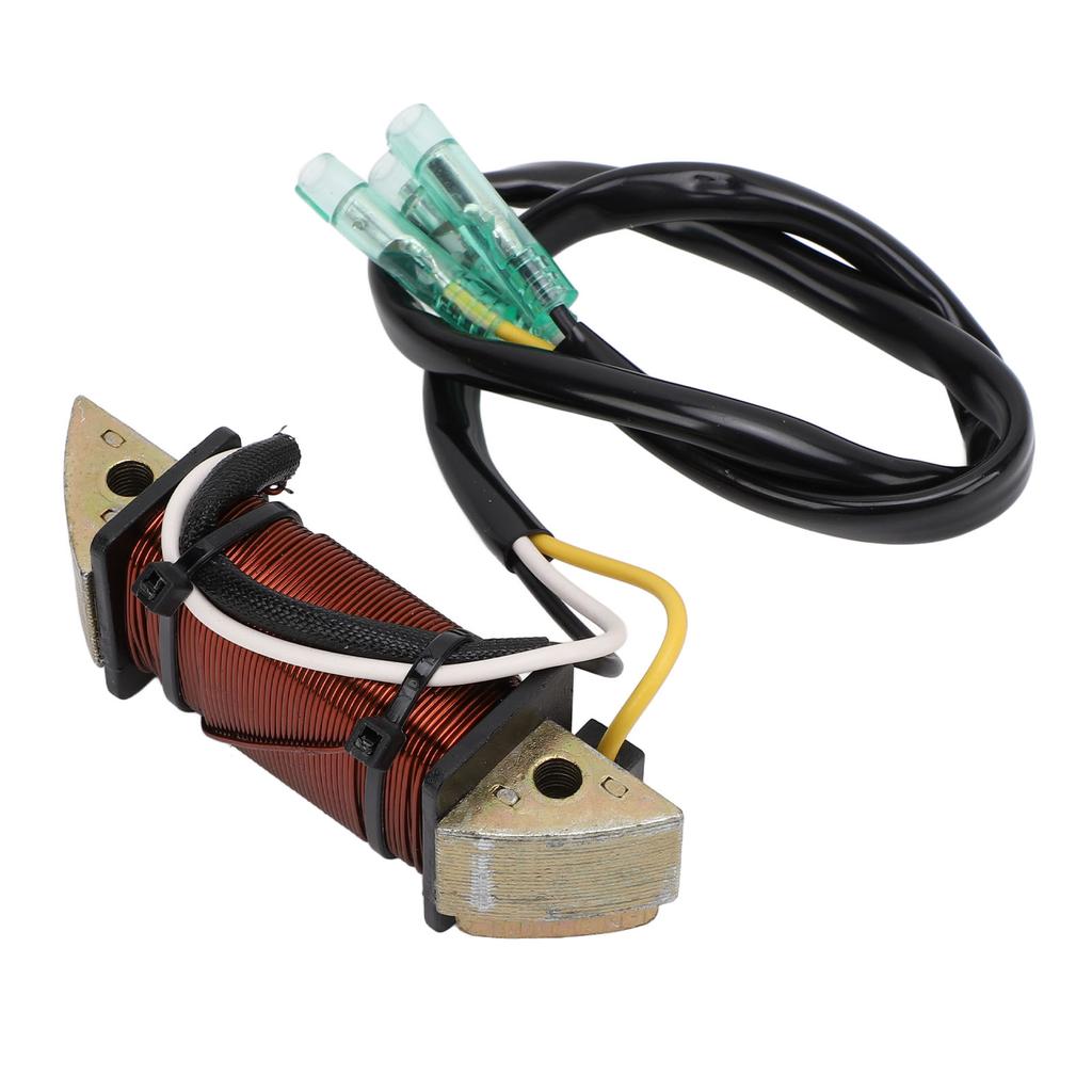 Bootsbeleuchtung Spule 3G2 06023 1 Metall Leistungsstarker Lichtmaschinen Ladespule Hohe Haltbarkeit für Marine 9,9PS 15PS 18PS 25PS