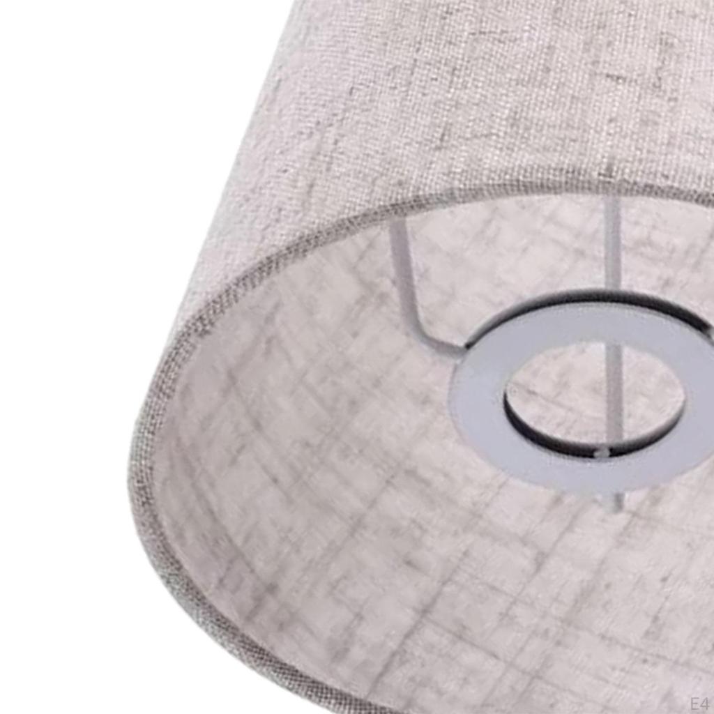Chic Burlap Lampshade Collection for Home Illumination