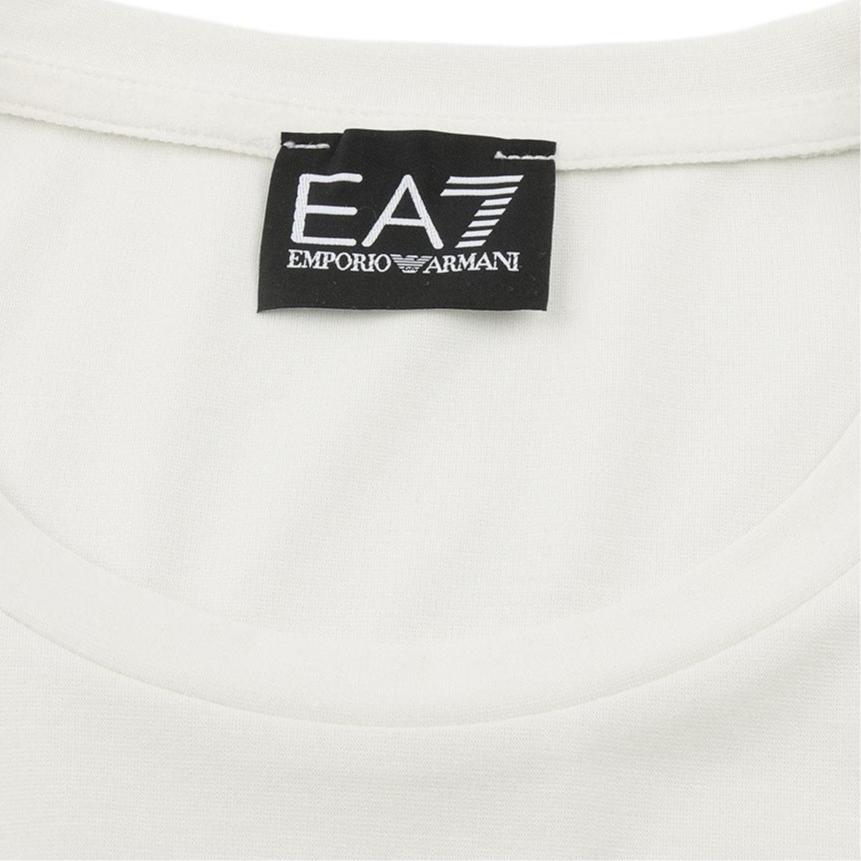 Emporio Armani EA7 Shield Letter Print Long Sleeve Crew Neck T-Shirt Men Tops 8NPT17-PJRGZ-U1105