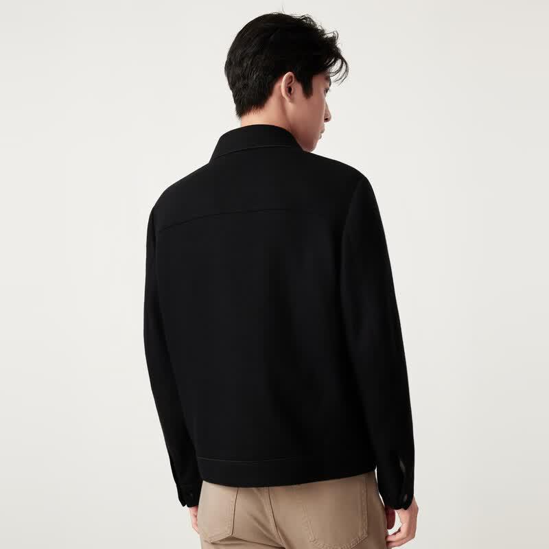 Joeone Men's Slim Fit Wool Blend Executive Jacket