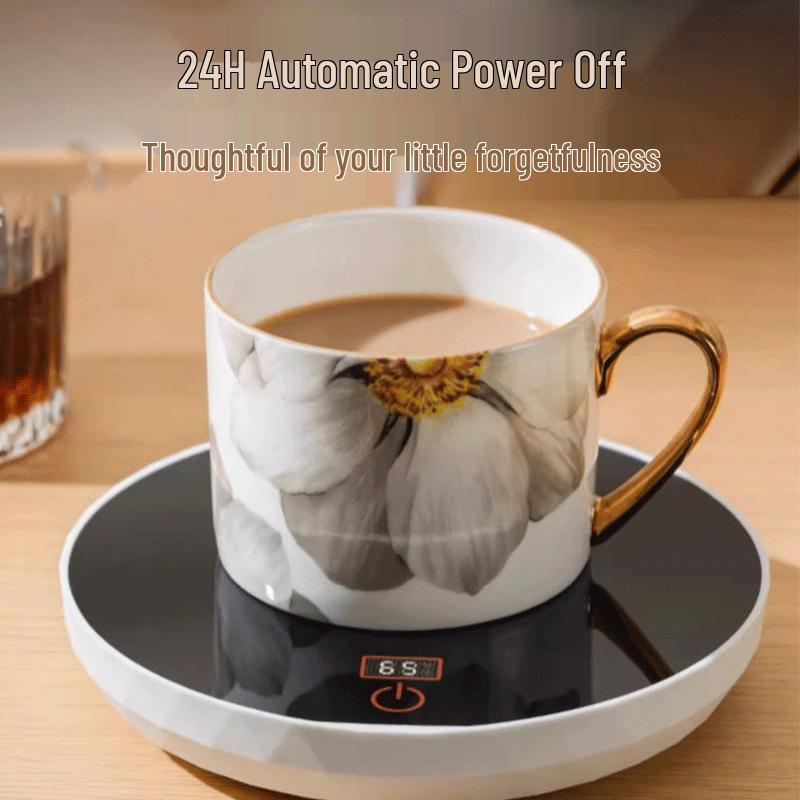 PAKCHOICE Digital Smart Thermostatic Heating Coaster