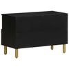 Vidaxl Szafka Pod Tv, Czarna, 70X33X46 Cm, Materiał Drewnopochodny