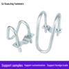 Cross-Border Double U-Bolt Pipe Clamp for Greenhouse - U-Shaped Fixed Buckle