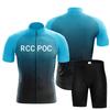 Herren Radtrikot Set Sommer Radbekleidung Radanzug Kurzarm Ropa Ciclismo Hombre 2026 Sommer Atmungsaktives Radanzug Set