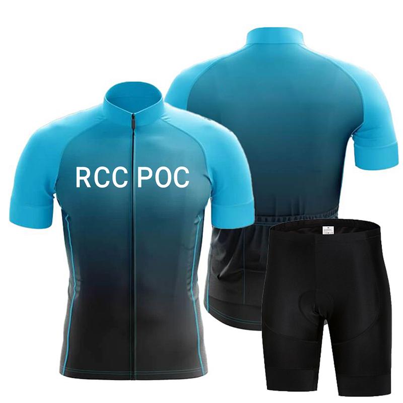 Herren Radtrikot Set Sommer Radbekleidung Radanzug Kurzarm Ropa Ciclismo Hombre 2026 Sommer Atmungsaktives Radanzug Set