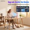 Portable Dual-Motor USB Desk Fan with Rapid Cooling, Multifunctional Five-Speed Cold Air System