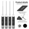 4/8Pcs Hex Screw Driver Repair Tool Set Non-slip 1/18 1/24 Scale Design for TRX4M SCX24 FCX18 Model Car Precise Screwdriver Tool