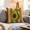 Pattern Avocado Print Cushion Cover 1Pcs Decorative Covers Soft Cushion Case For Sofa Couch Decor 40X40 45X45 Pillowcases