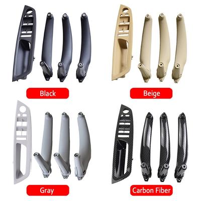 Beige Black Armrest Car Front Driver's Seat LHD RHD Interior Door Handle Inner Panel Pull Trim Cover For BMW E70 E71 X5 X6