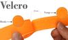 oneOone Sew On Hook and Loop Fabric Fastener Strips Non Adhesive Back Nylon Strips Fabric Fastener Non-Adhesive Interlocking Tape Brown- 25